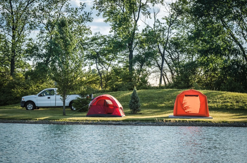 With its upright walls, the SmithFly Shore Tent should prove roomier than a dome tent