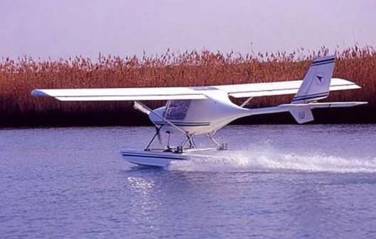 Take off requires 145m on water