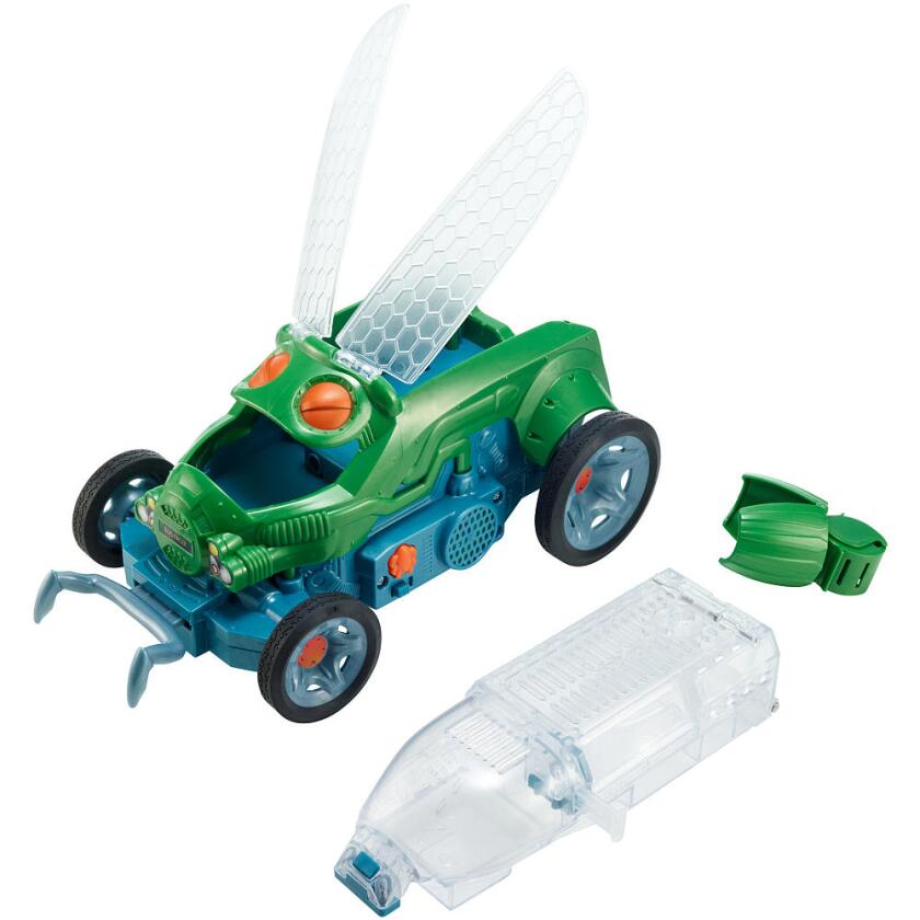 The Bug Racer with its cricket habitat and collection device