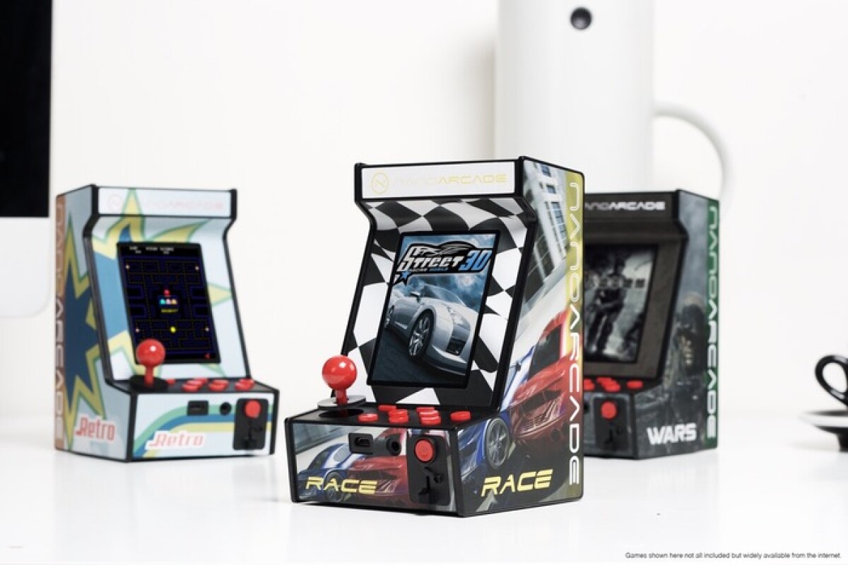 Nanoarcade is claimed to be the world's smallest arcade gaming system