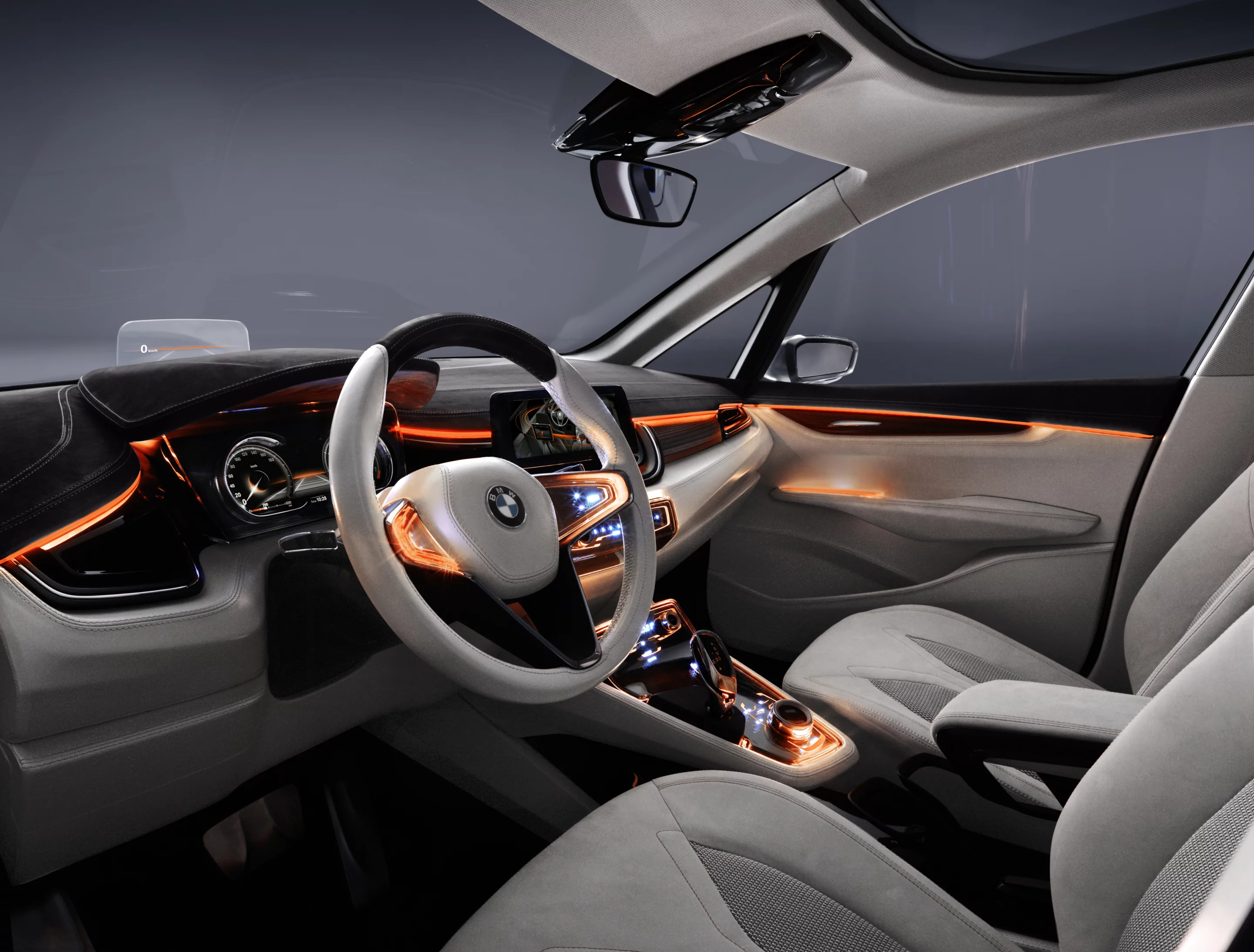 BMW Concept Active Tourer interior (Image: BMW)