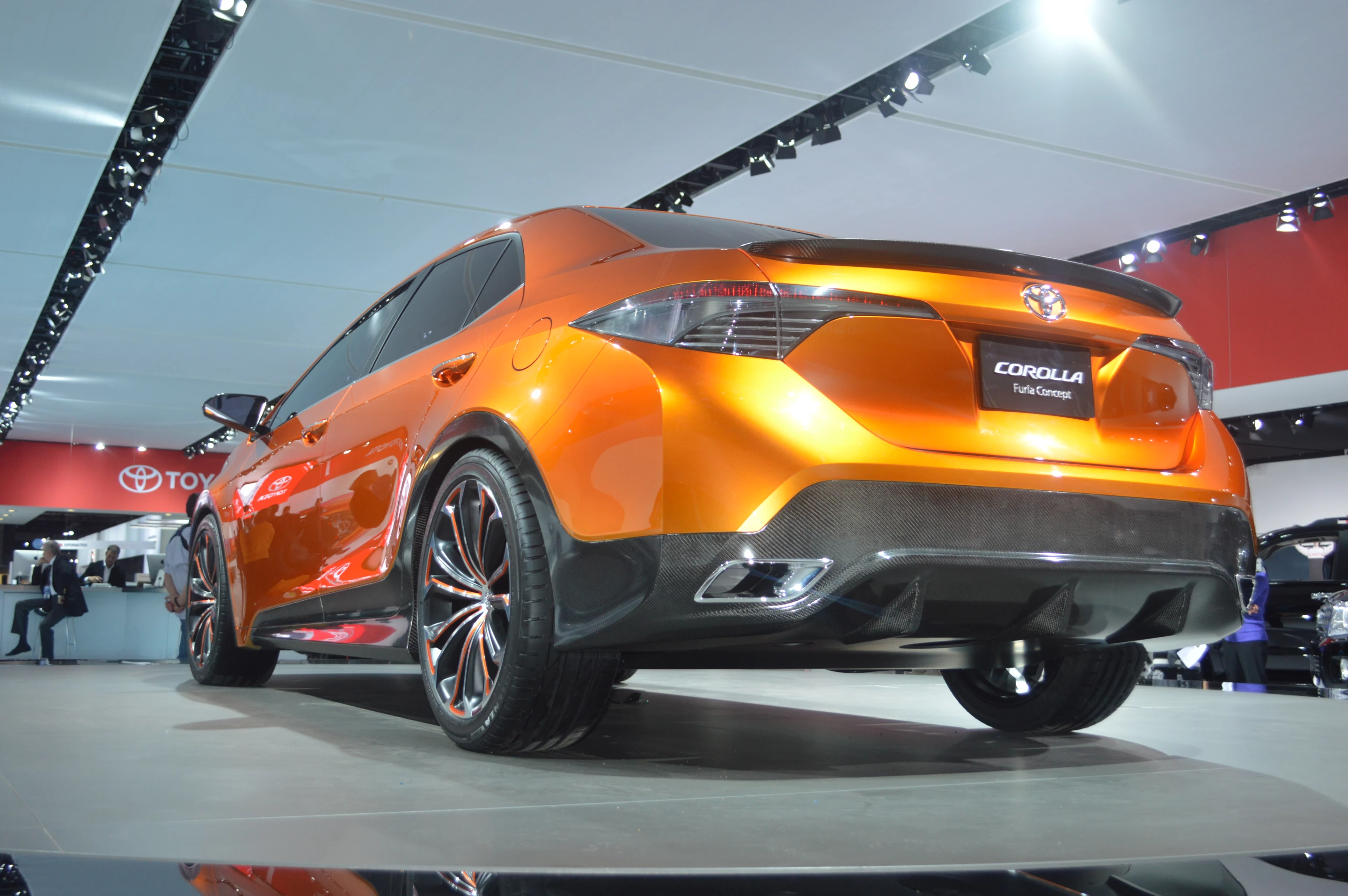 The Toyota Corolla Furia Concept at NAIAS 2013