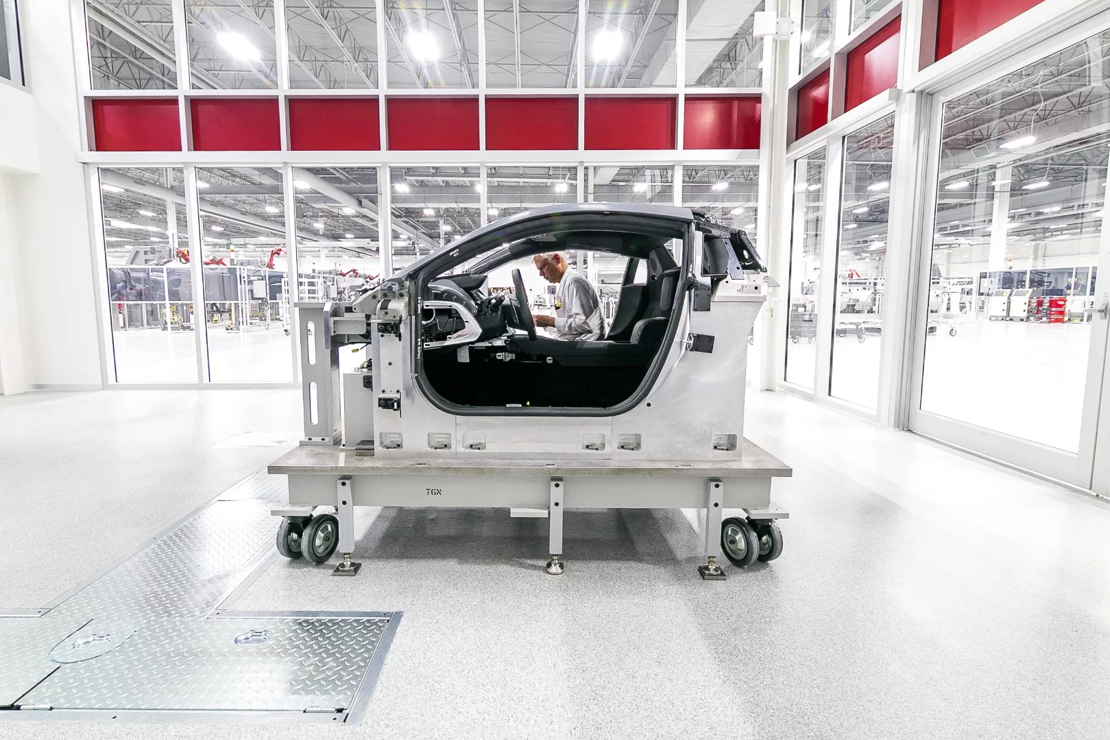 Acura NSX production line