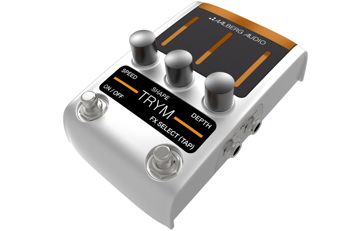 The Aalberg Trym TR-1 tremolo pedal