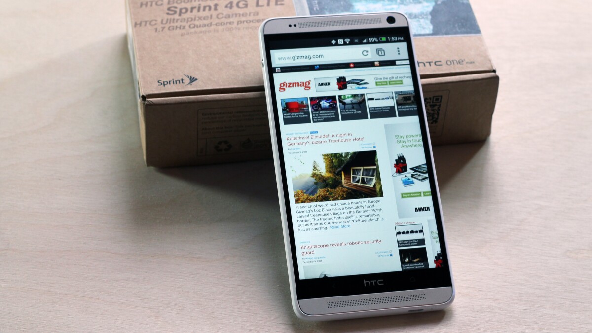 The One max might be impractical as a standard smartphone, but it could serve a niche purpose as replacement for both smartphone and tablet