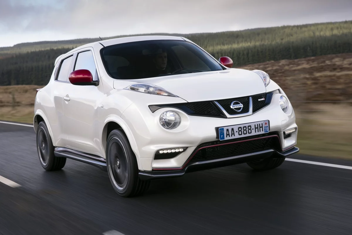 The front of the 2013 JUKE NISMO