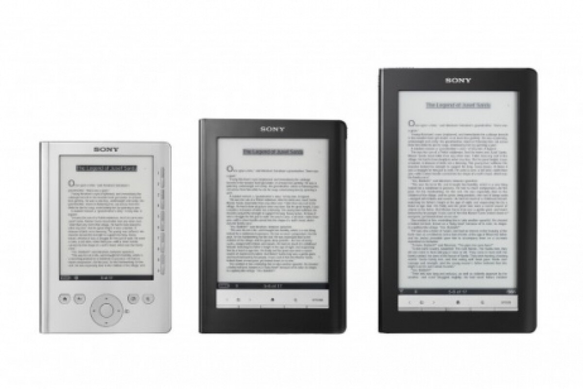 Sony adds wireless Daily Edition eBook reader to family