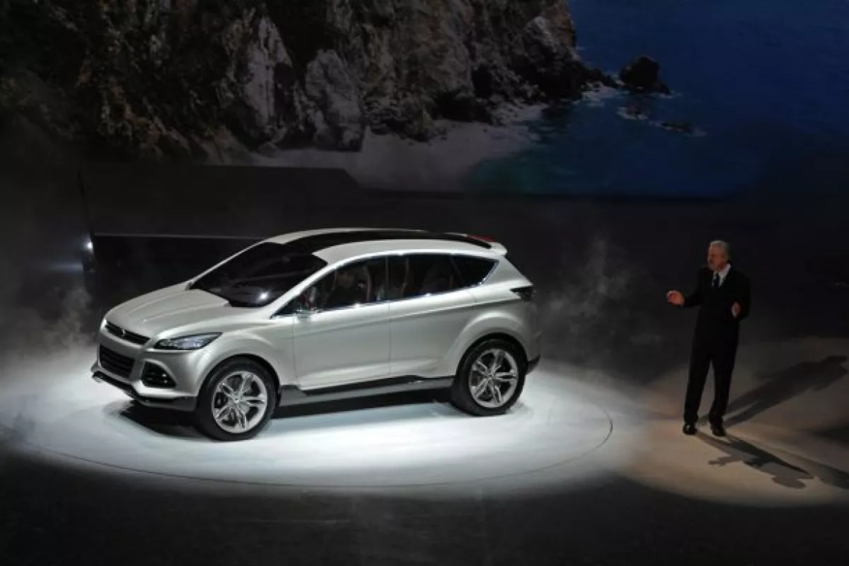 This Monday at the Detroit Auto Show 2011, Ford introduced the public to its Vertrek compact SUV concept