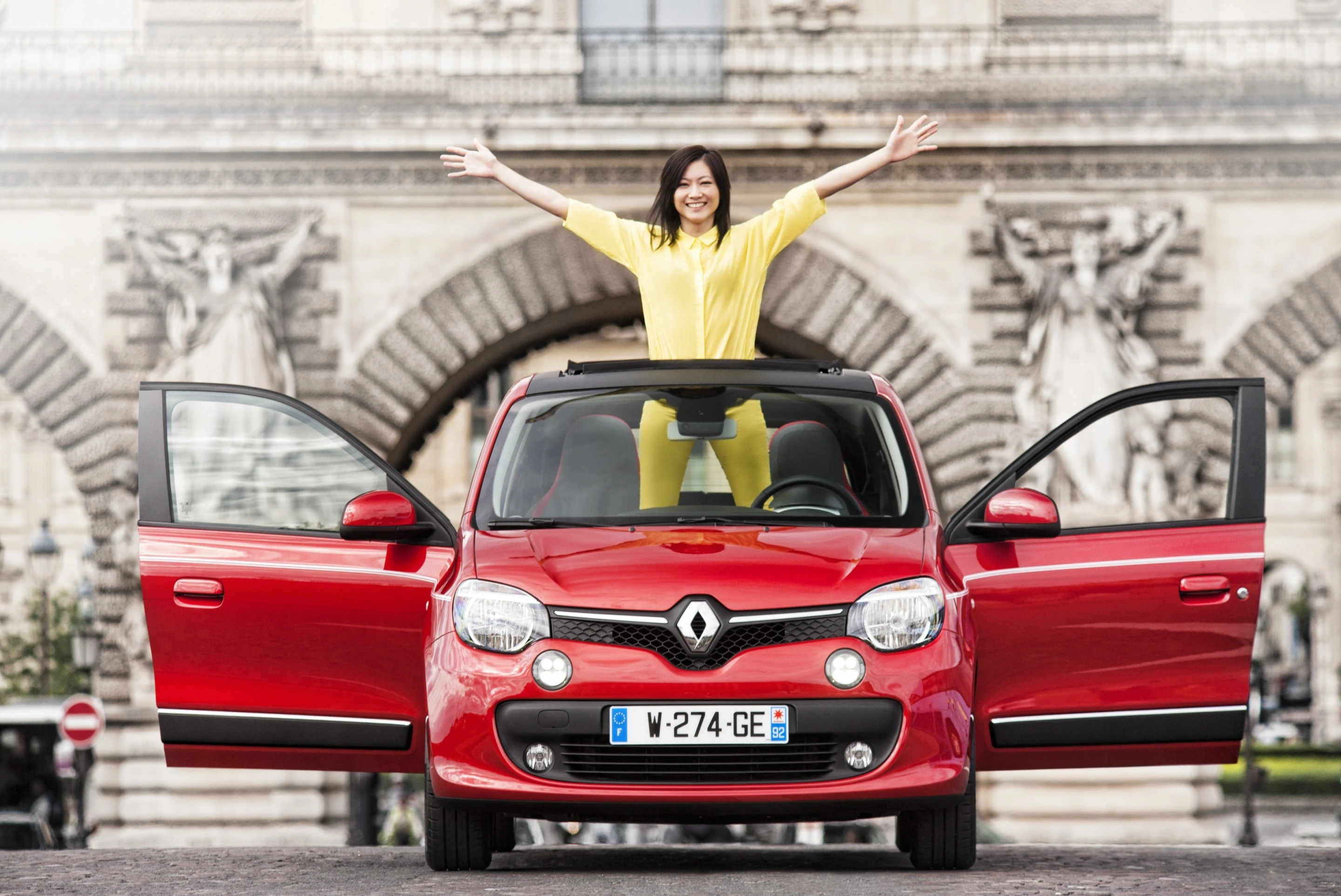 The new Renault Twingo is five door
