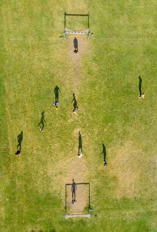 Shadow Football: Commended in the People category