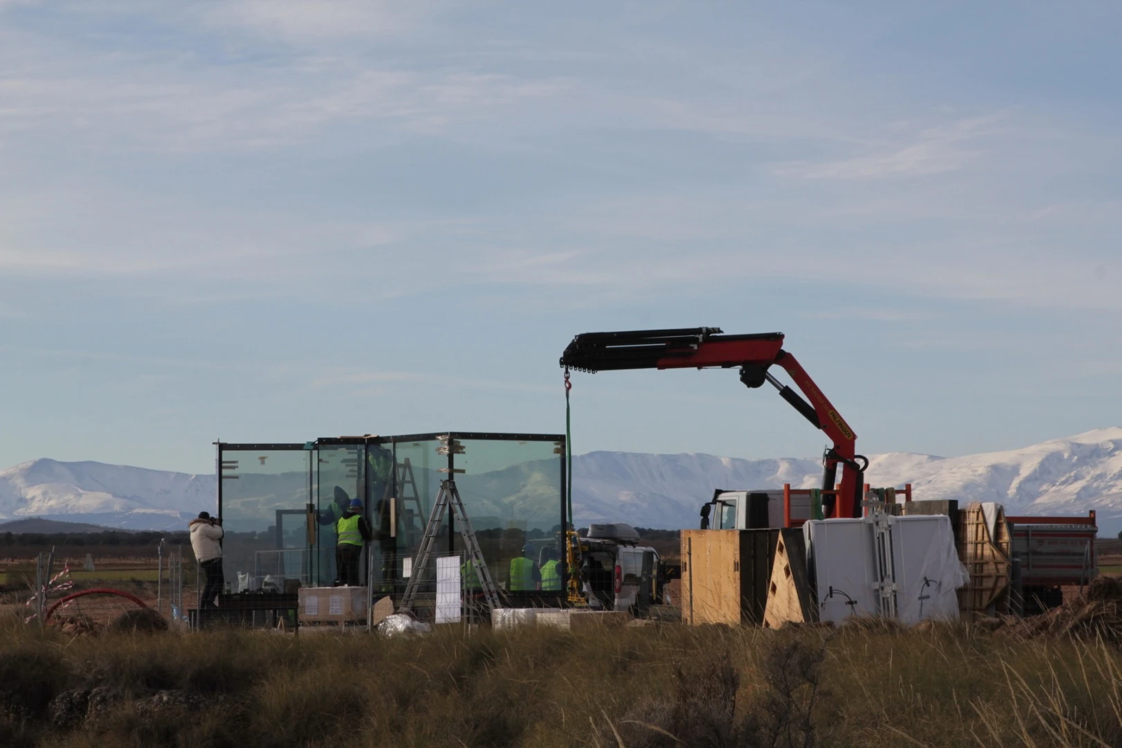 Constructing the Glass House