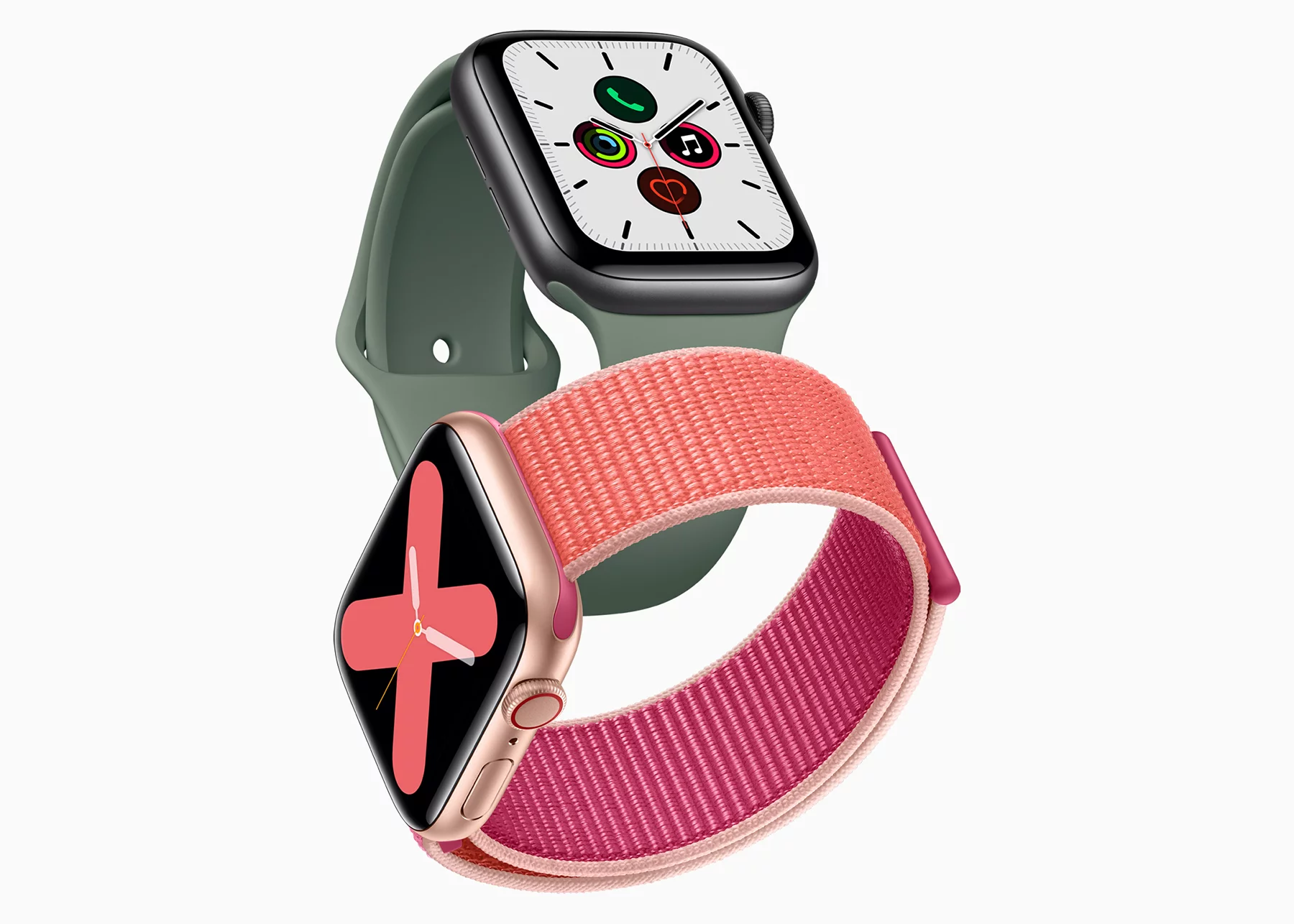 The Apple Watch 5 comes with new casing and color options