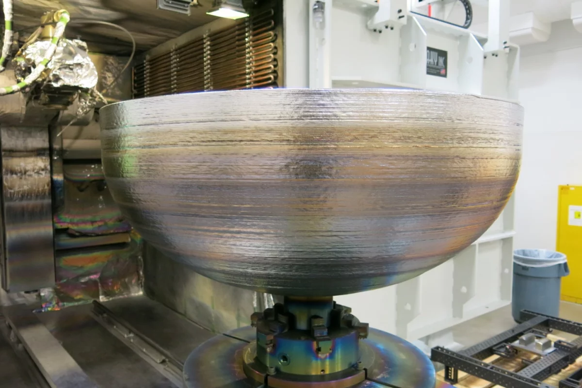 Lockheed Martin has 3D printed its largest items ever: titanium domes designed to cap off fuel tanks for satellites