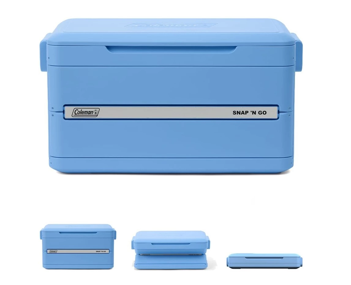Coleman Snap 'N Go cooler: a new style of hard cooler