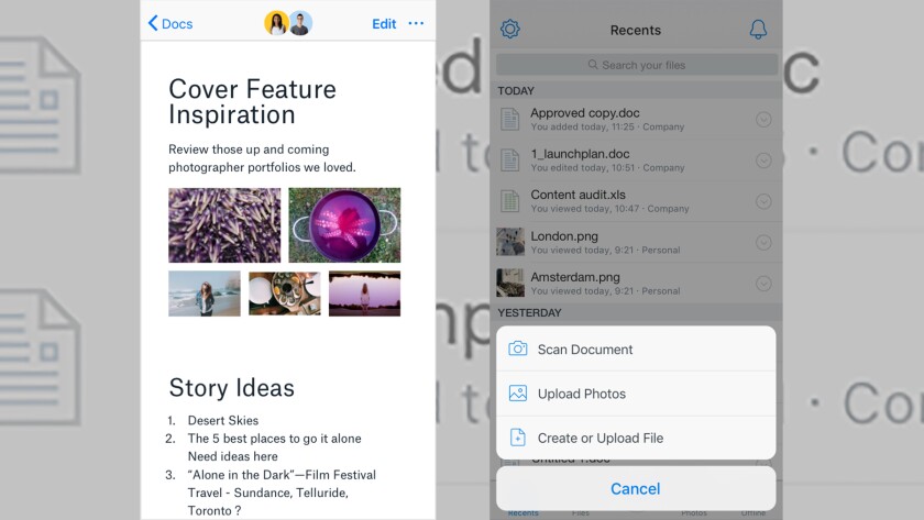 Dropbox Paper