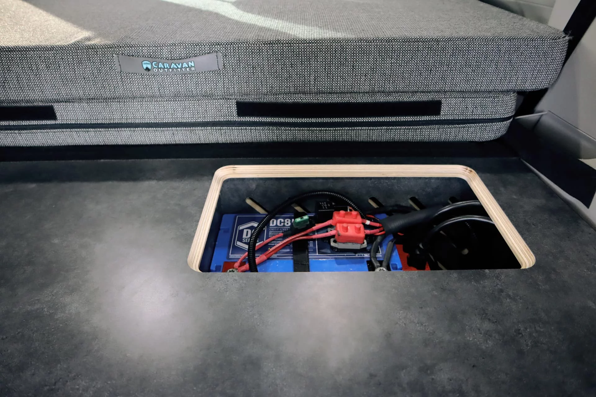 The Free Bird comes with an 85-Ah battery