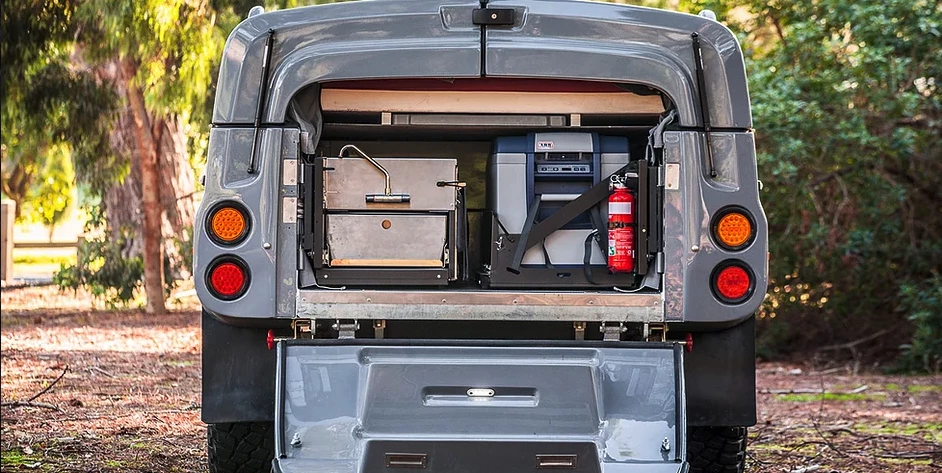 Drop the tailgate and you can grab a drink without any further setup