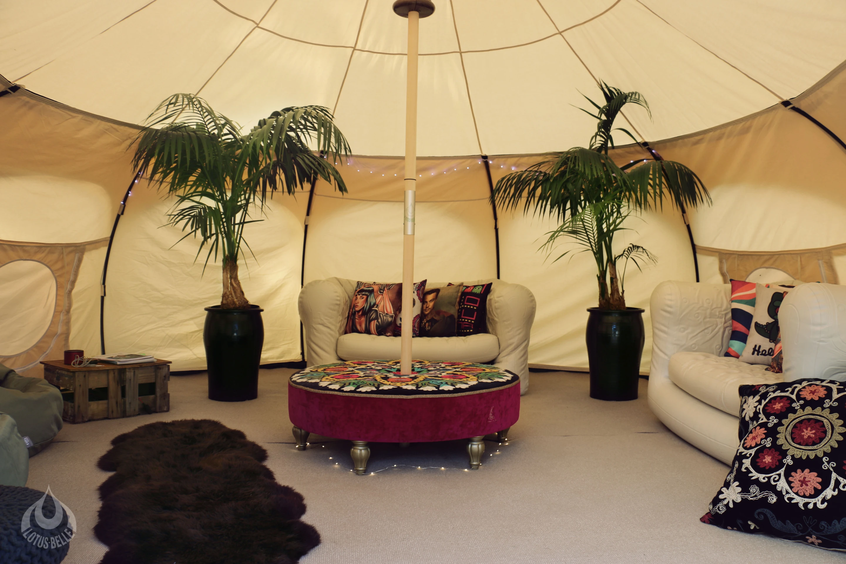 The Lotus Belle Outback Deluxe is a great temporary shelter