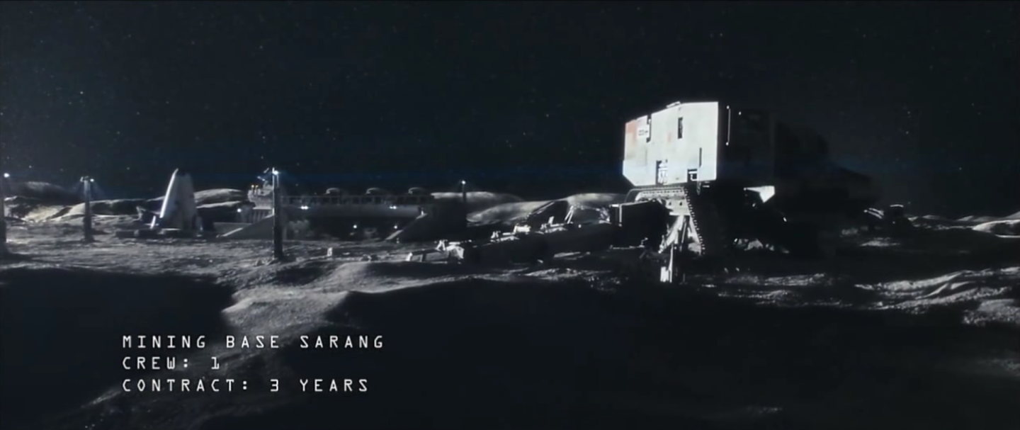 The Moonbase in the 2009 film Moon