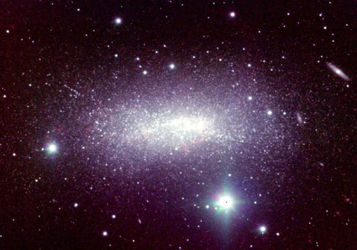 The dwarf galaxy NGC 1569, located 6.2 million light-years from Earth, as seen by LUCIFER
