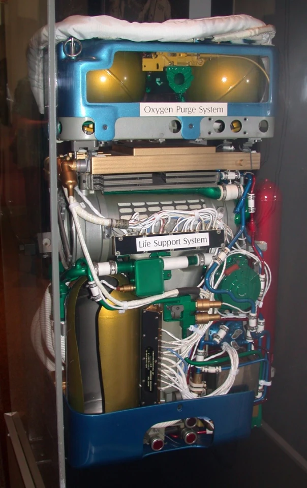 PLSS cutaway