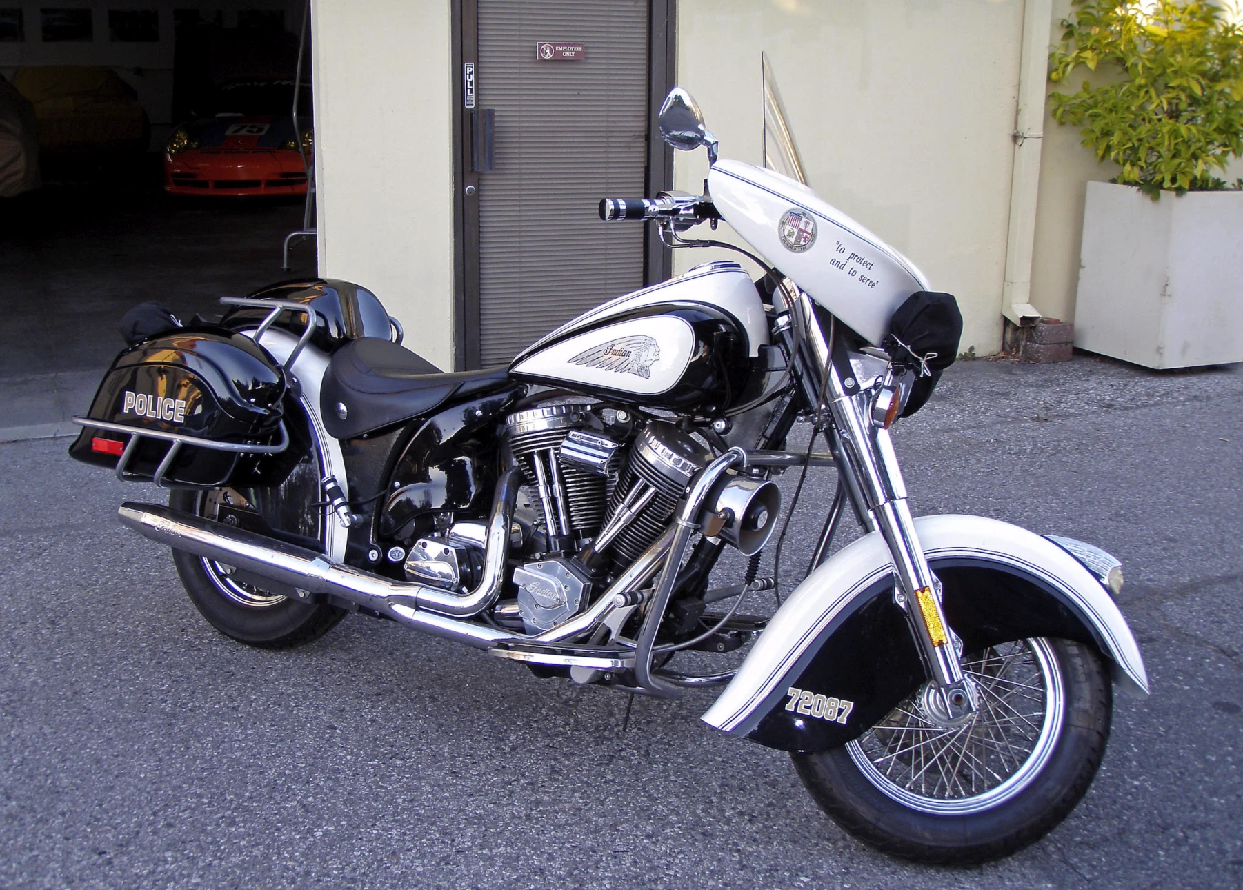 The 2003 blockbuster movie T-3: The Rise of the Machines was the third movie in the Terminator science fiction film franchise that propelled Arnold Schwarzenegger into American folklore and onwards to become the 38th Governor of California. Arnie rode motorcycles in the first three Terminator movies, and although the 100 cubic inch Indian Police bike from T3 didn't feature quite as heavily as the Honda 750 in T1 or the Harley Fat Boy he rode in the storm drain scene in T2, two of the seven bikes used T3 were sold in 2008 and 2009 respectively by Bonhams. The first sold in Los Angeles in October 2008 for $10,530 while the second bike, which became Schwarzenegger's personal machine after the movie, sold in November, 2009 for $9,360.