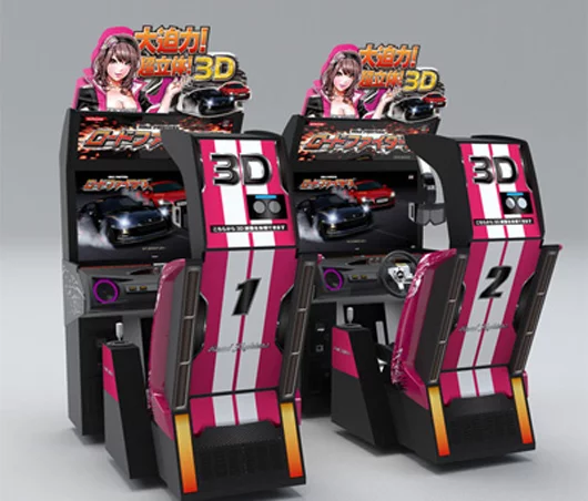3D racing hits arcades with Road Fighters from Konami
