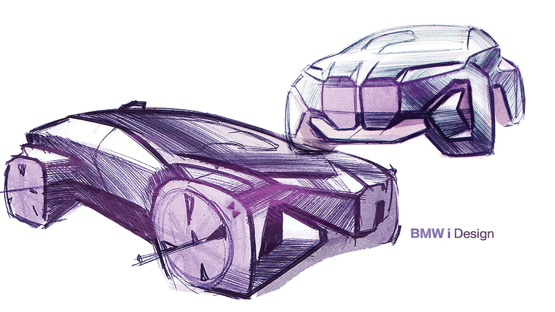 BMW Vision iNext sketch