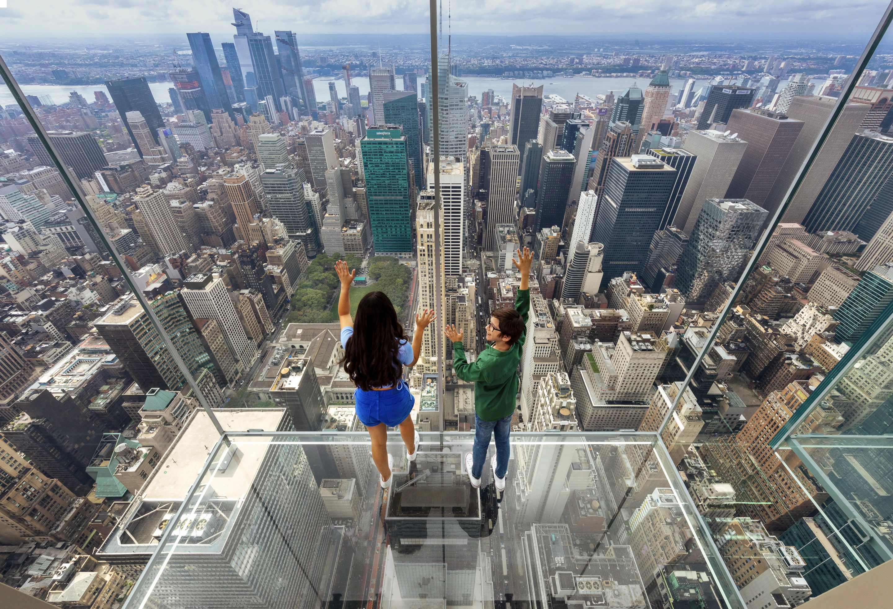 Summit One Vanderbilt's Levitation is situated at a height of 1,063 ft (324 m) above the city streets