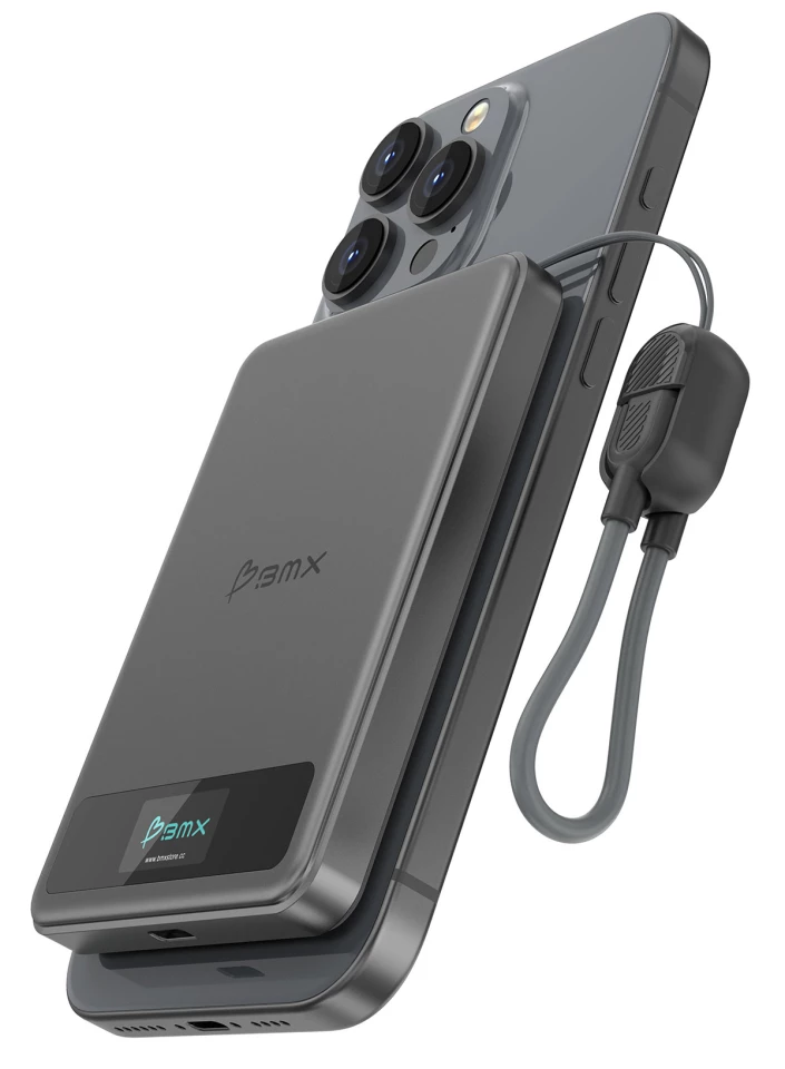 All three power banks come with a color LCD display and an included lanyard cable