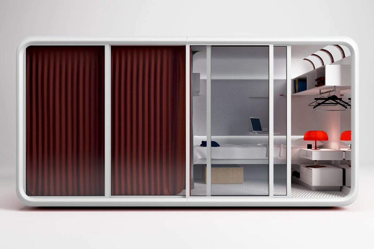 The Sleeping Pod, by Yazdani Studio of CannonDesign