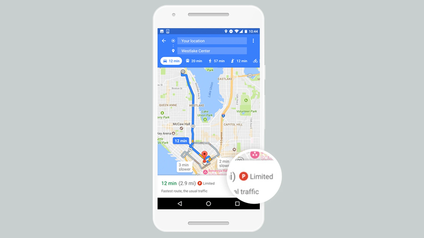 Google Maps is rolling out a parking difficulty icon