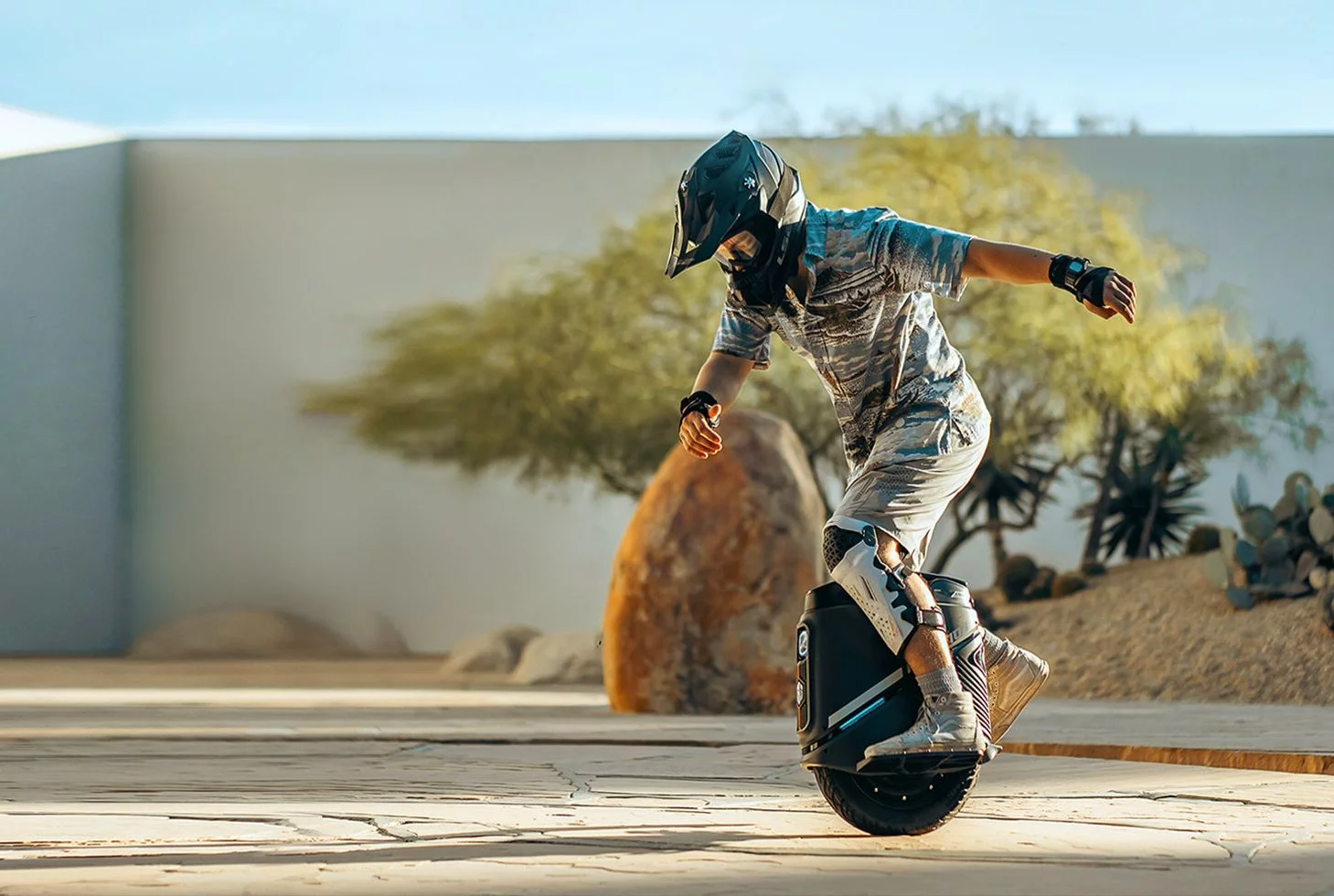 The InMotion V9 "is the world's first electric unicycle to receive TÜV Rheinland UL 2272 certification, ensuring compliance with stringent North American safety standards"