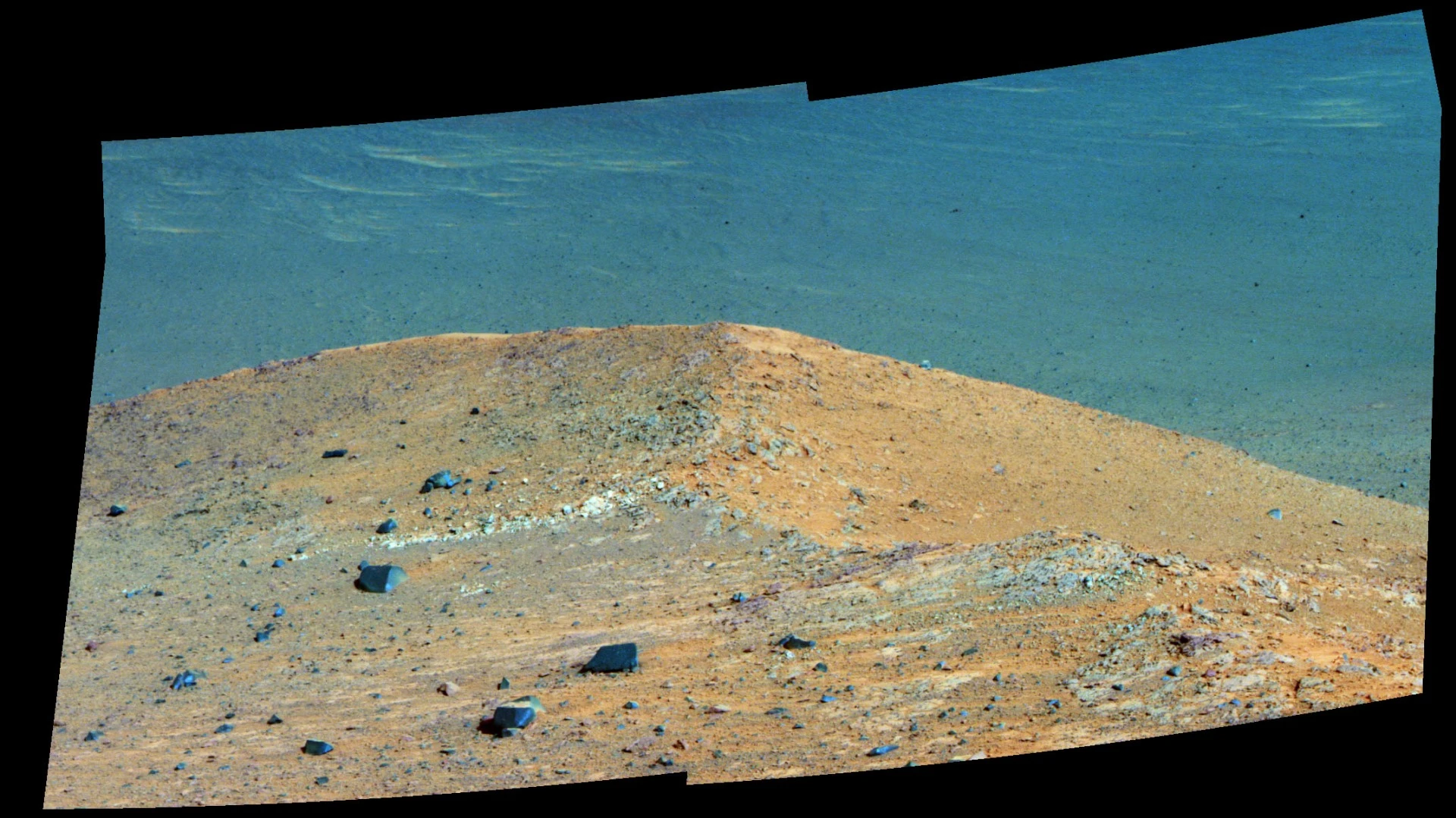 Enhanced view of Spirit Mound