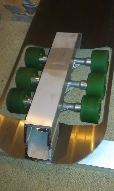 83 mm wheels running at 124 mph will see revolutions hit 12,780 rpm (Photo: Daz Fellows)