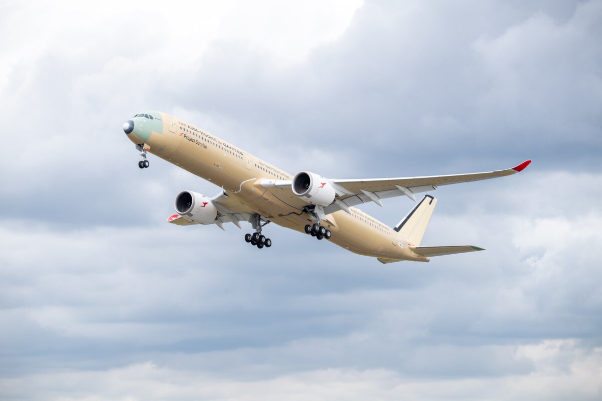 World's longest-range airliner takes to the skies