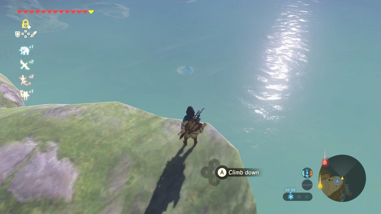 Head to this island for an alternate route.