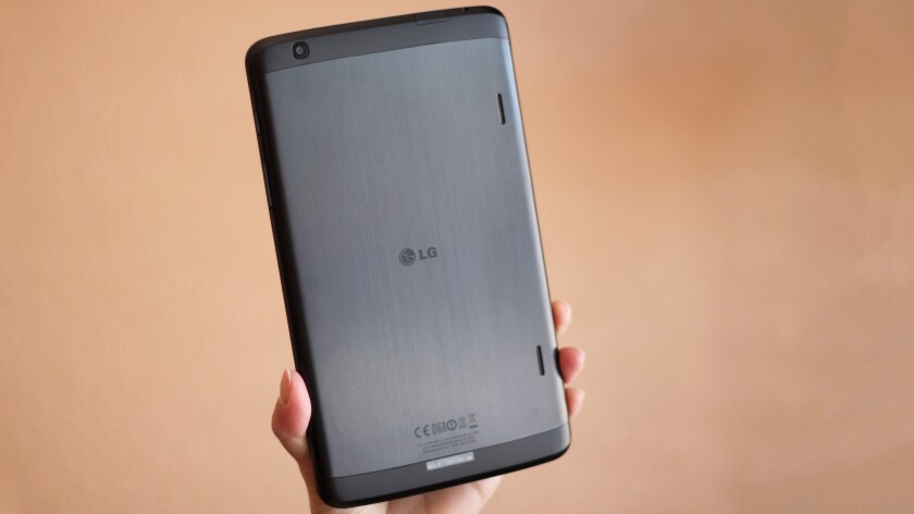 The G Pad's build is primarily aluminum, but with some plastic accents