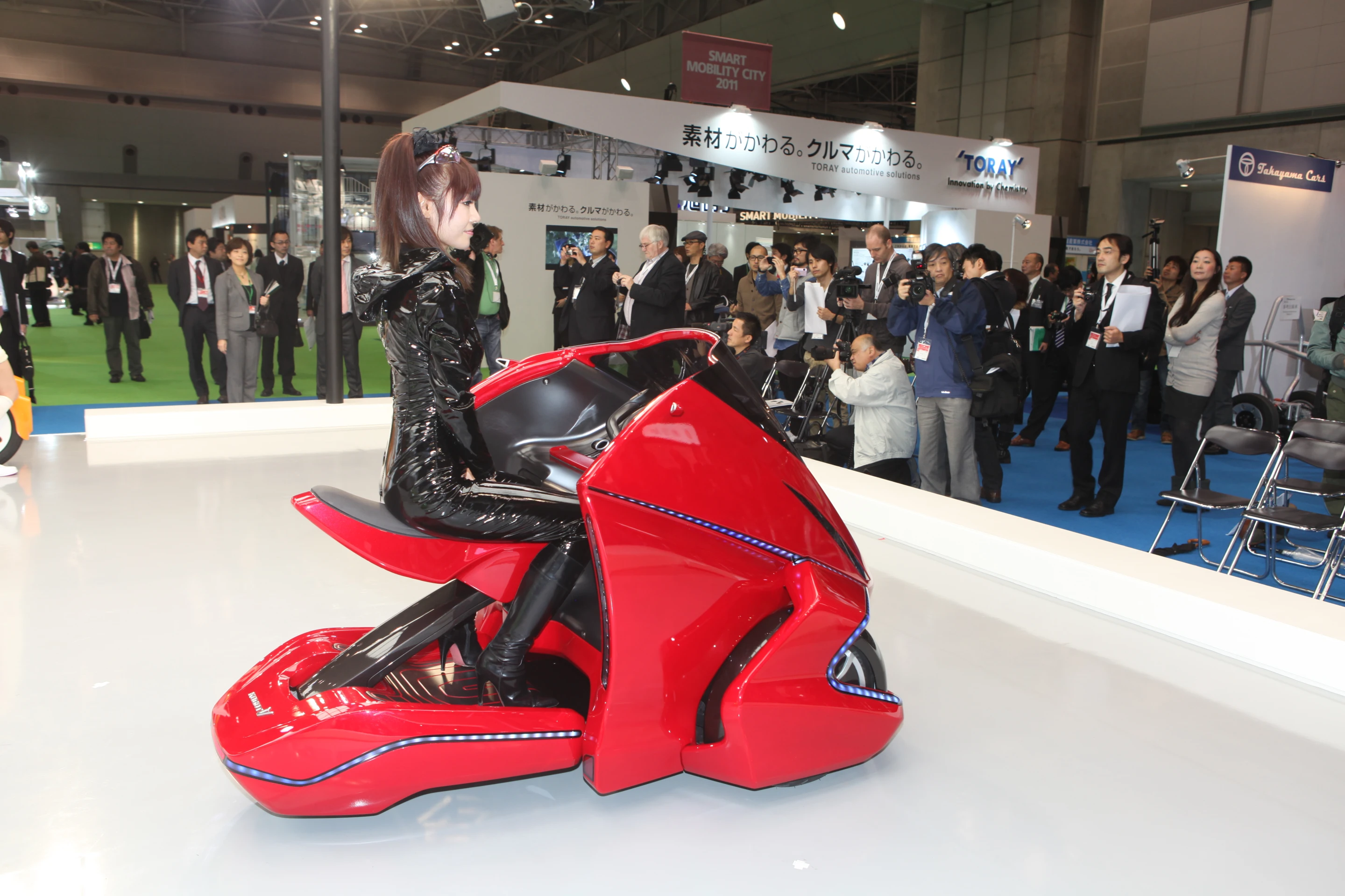 The Kobot Nu concept vehicle at the 2011 Tokyo Motor Show