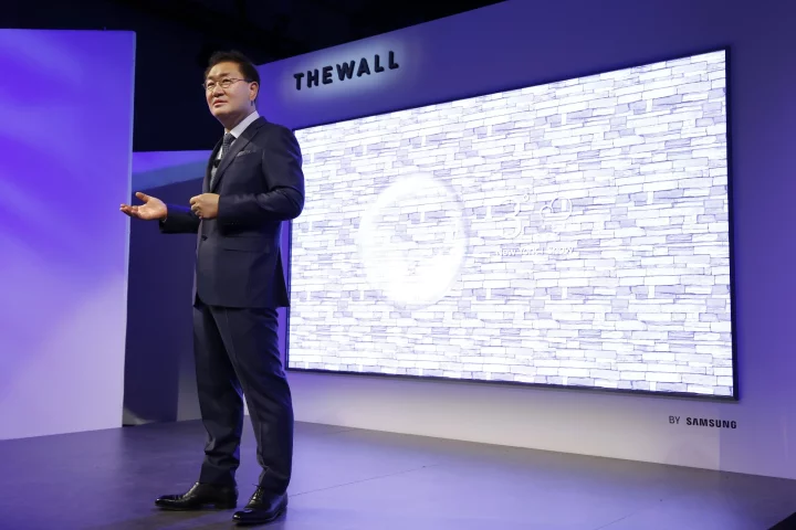 Ahead of CES 2018 this week Samsung has unveiled The Wall, a massive, modular 146-in TV