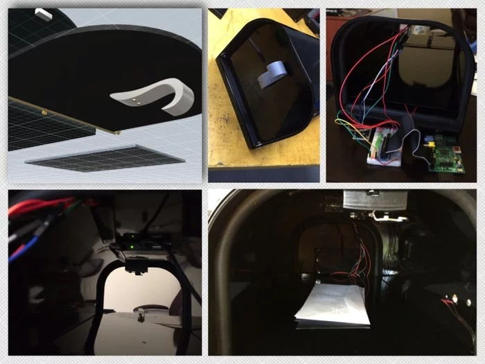 The build process of the Mr. Postman prototype