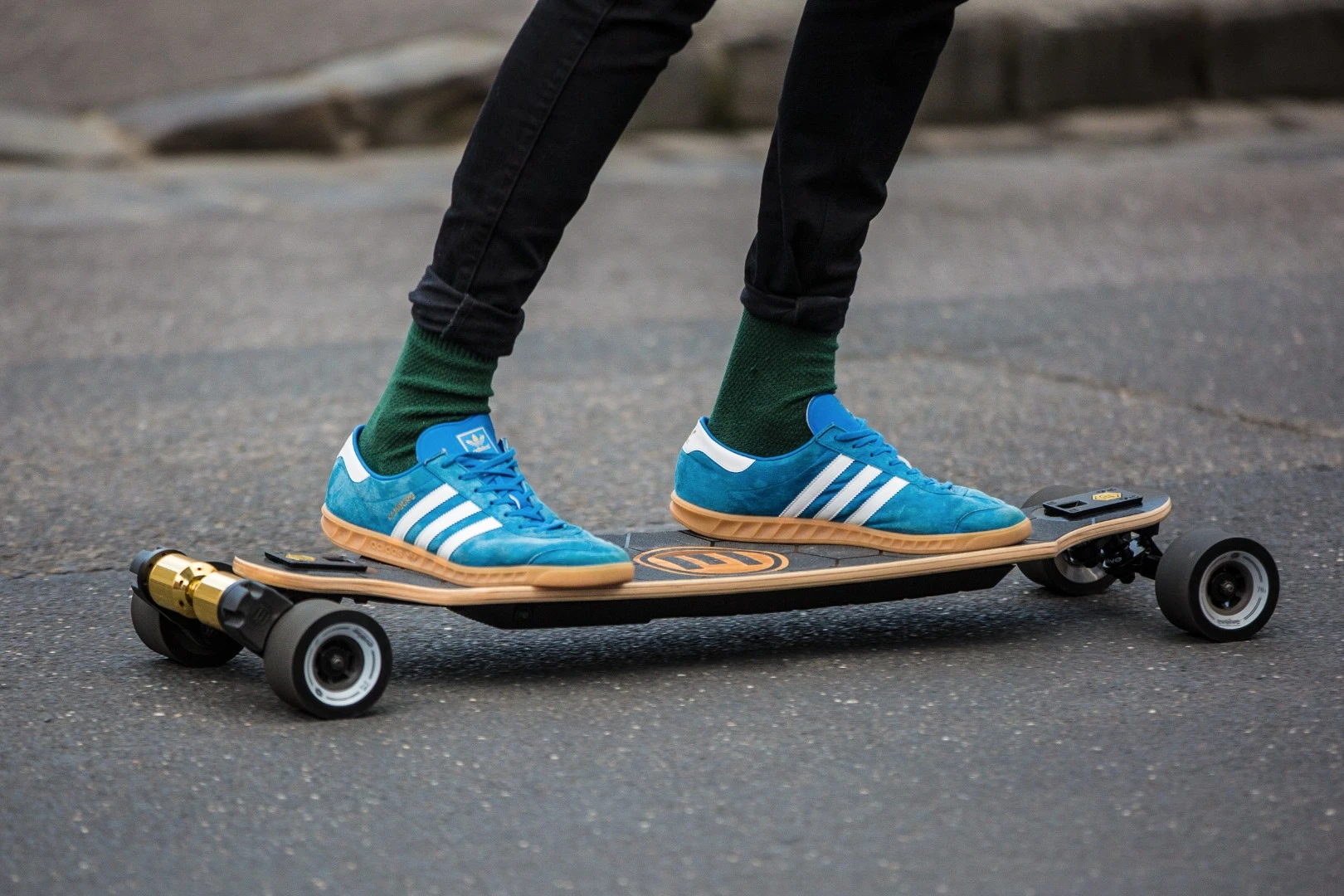 The gold motors on the Bamboo GTX are new to this model