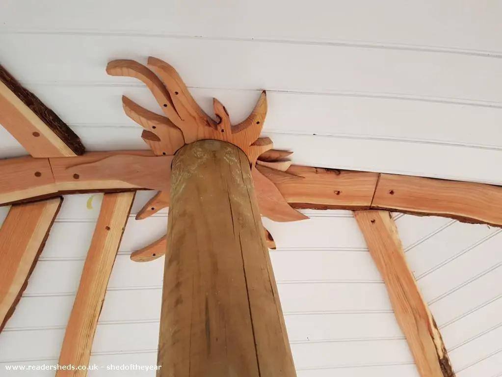 The Mushroom House has an impressively high level of craftsmanship