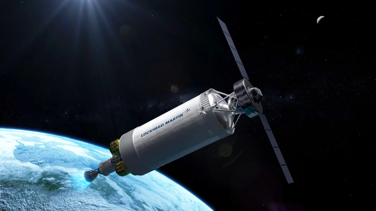DRACO is a demonstrator for a nuclear-powered space tug