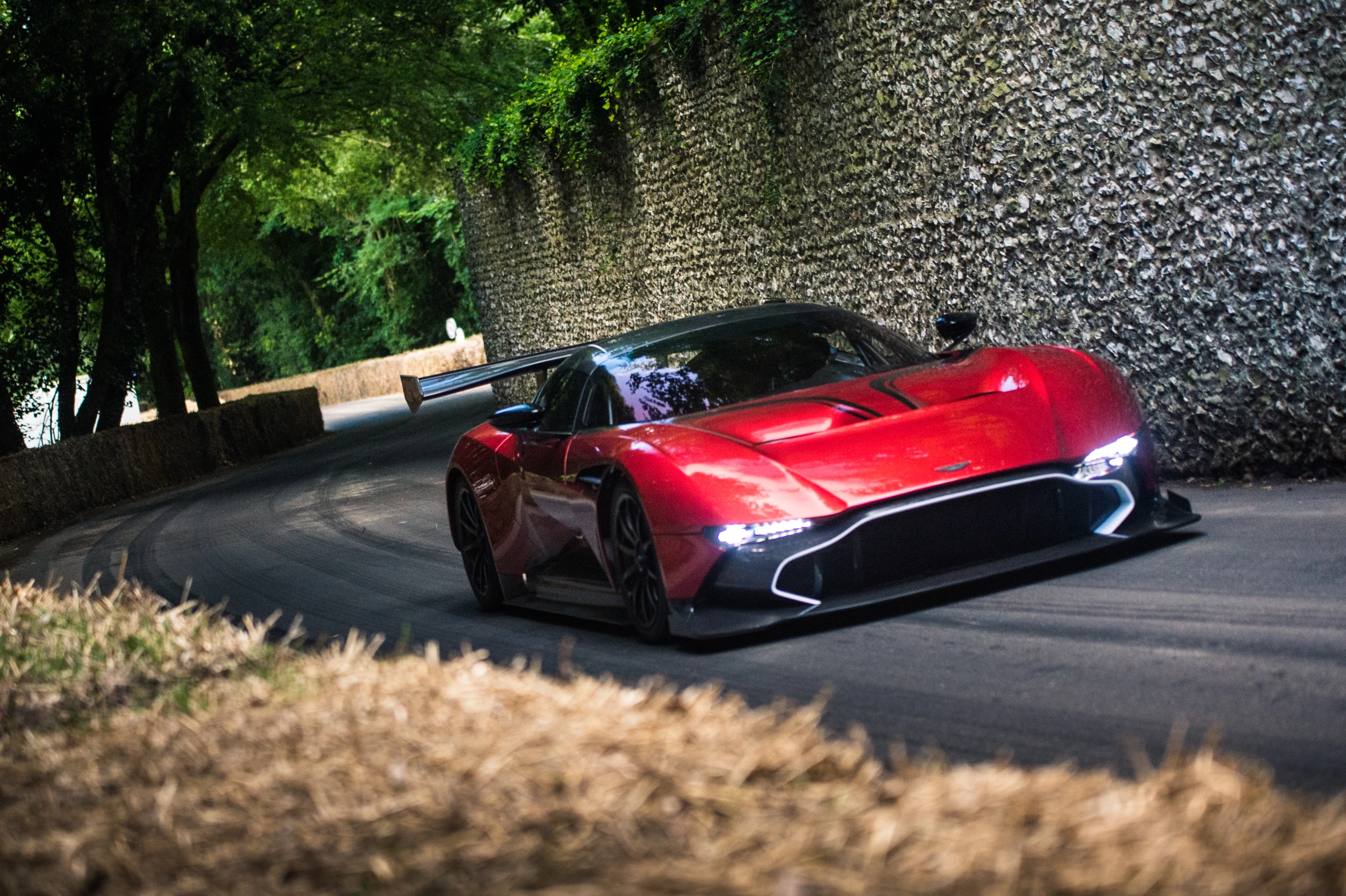 The Aston Martin Vulcan has some serious presence about it