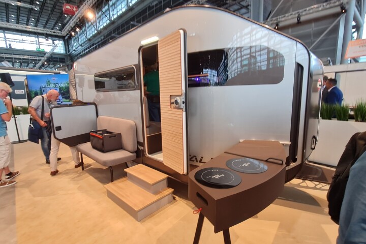 The Talis concept caravan makes its world premiere