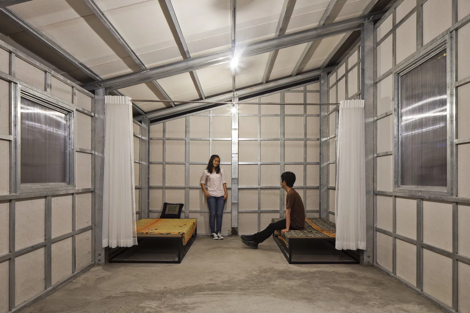 Built in November 2014, the S House 3 measures 31.6 sq m (340 sq ft) and has just one large interior space inside (Photo: Hiroyuki Oki)