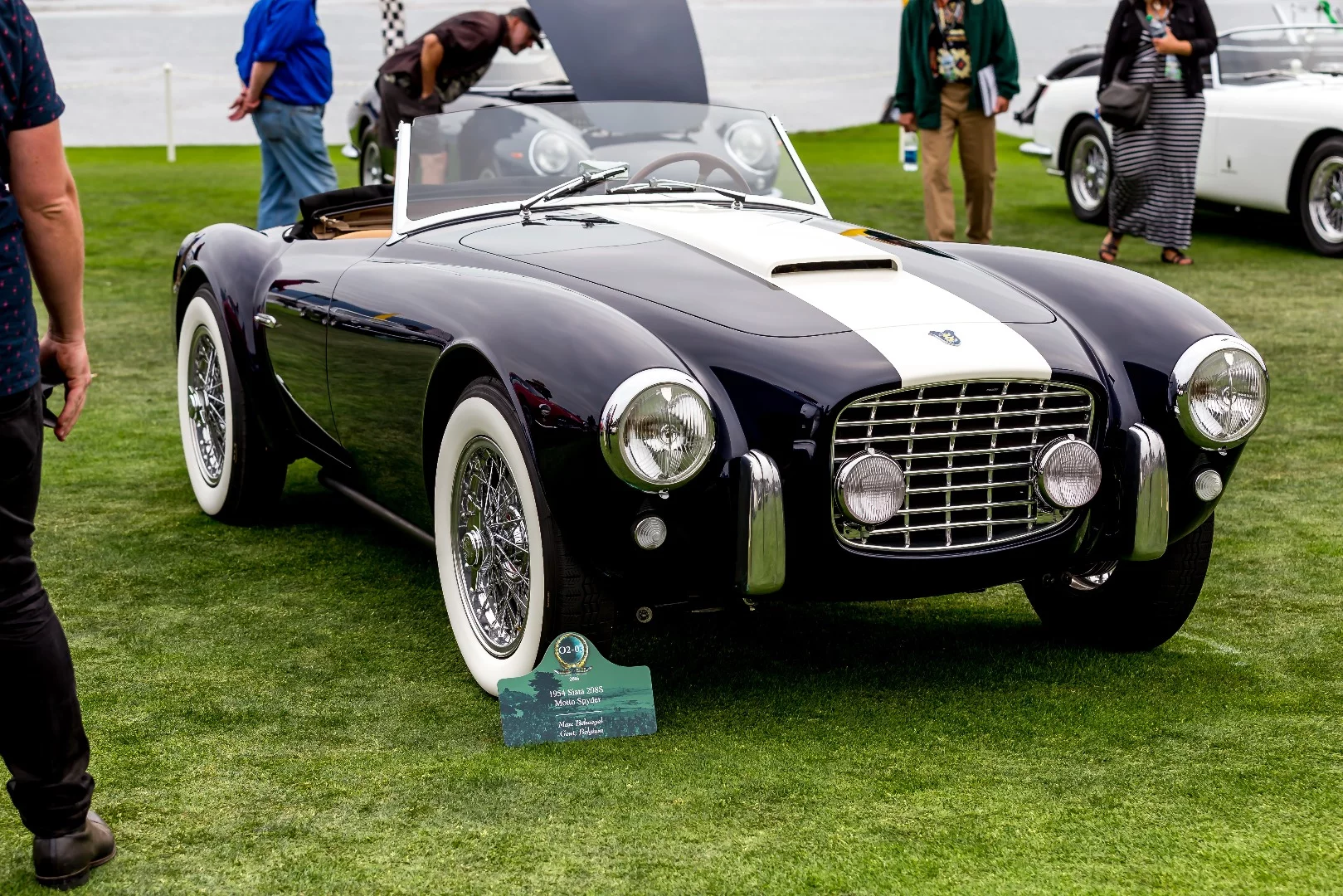 Stunning example of a 1954 Siata 208S Motto Spyder