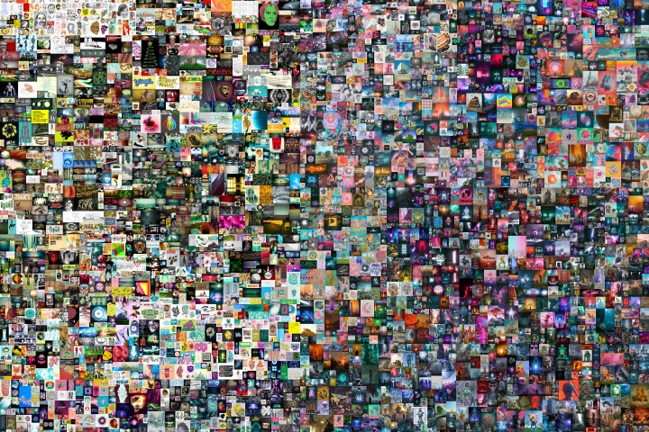 The 69 million-dollar JPEG: Beeple's Everydays: the First 5000 days
