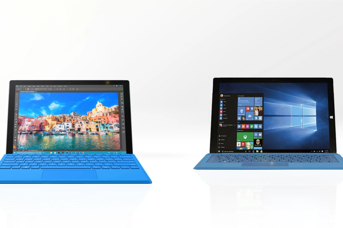 Gizmag compares the features and specs of the new Surface Pro 4 (left) and Surface Pro 3